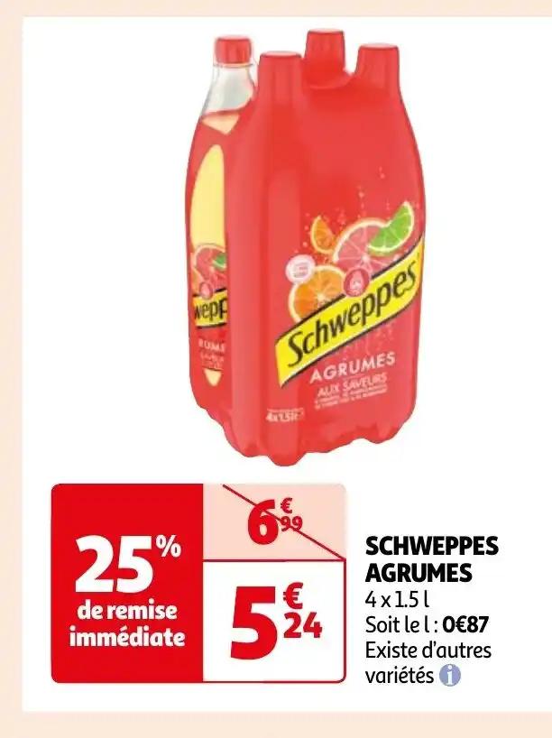 SCHWEPPES AGRUMES