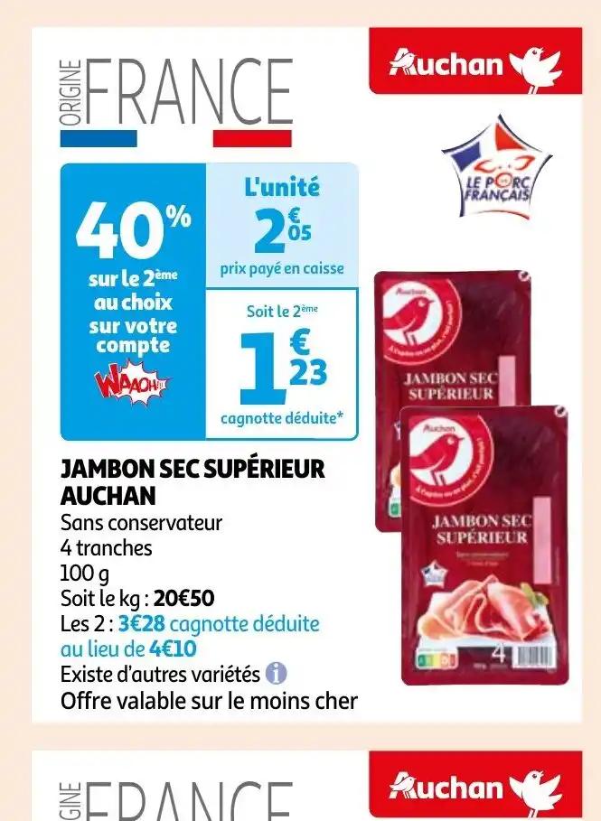 JAMBON SEC SUPÉRIEUR