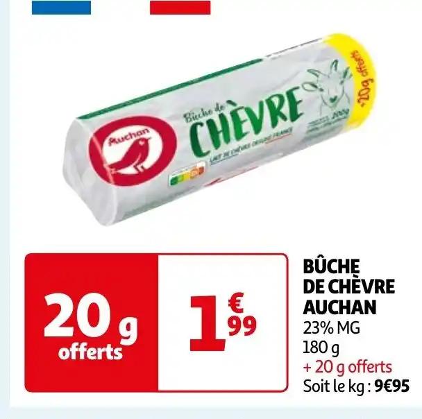 BÛCHĘ DE CHÈVRE AUCHAN