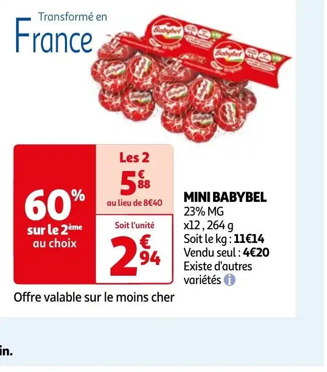 MINI BABYBEL 23% MG