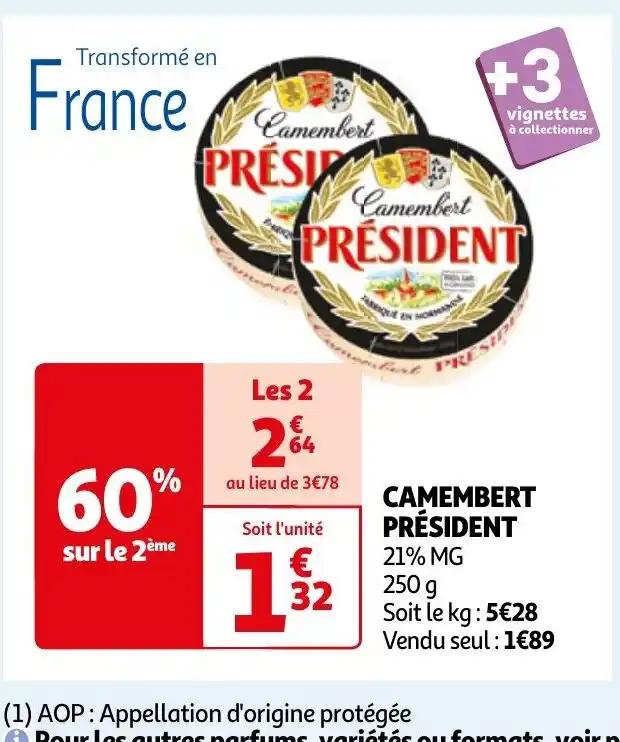 CAMEMBERT PRÉSIDENT