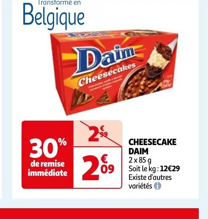 CHEESECAKE DAIM