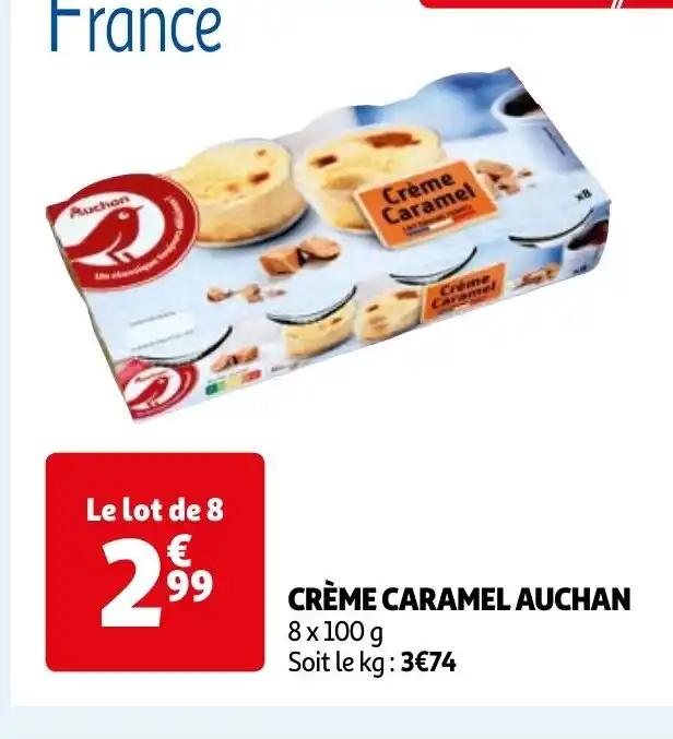 CRÈME CARAMEL AUCHAN