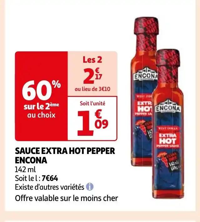 SAUCE EXTRA HOT PEPPER