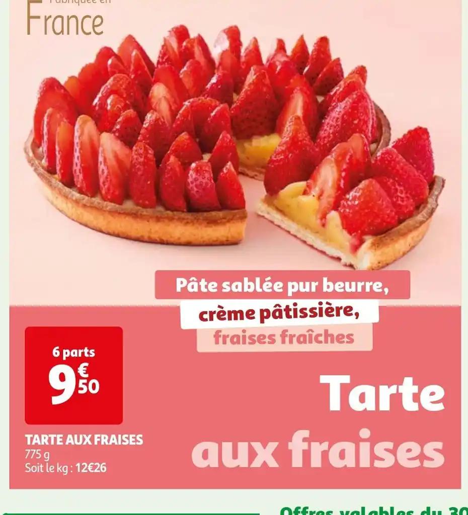 TARTE AUX FRAISES