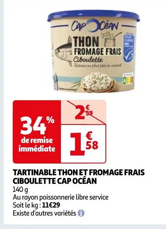 Promotion Exclusives de Thon fromage frais : Découvrez l'Offre incontournable