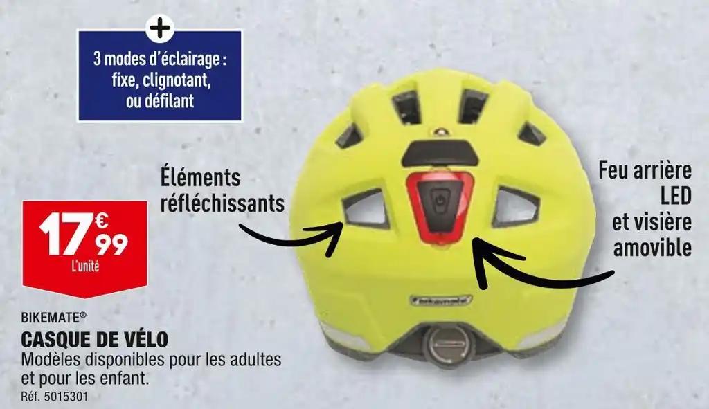BIKEMATE CASQUE DE VÉLO