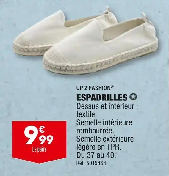UP 2 FASHION ESPADRILLES