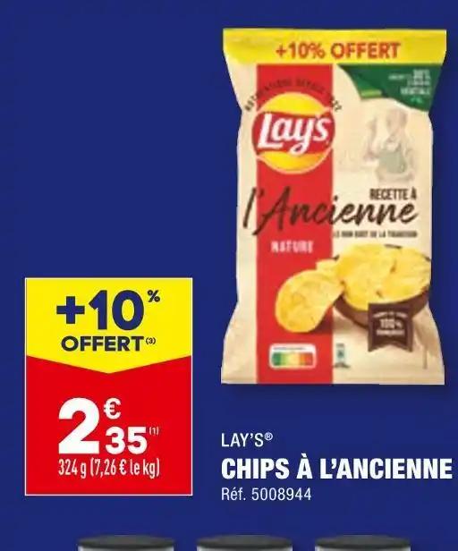 LAY’S CHIPS À L’ANCIENNE