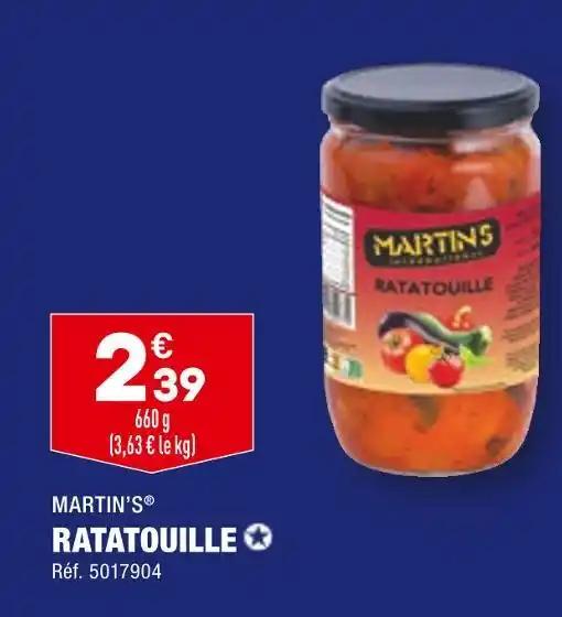 MARTIN’S RATATOUILLE