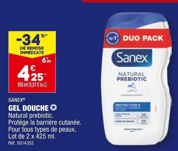 SANEX GEL DOUCHE