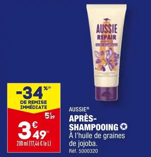 AUSSIE APRÈS- SHAMPOOING
