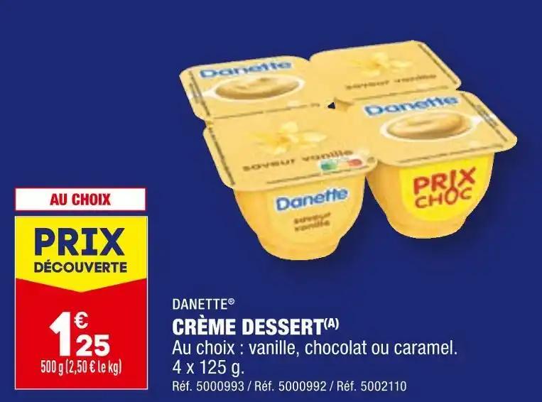 DANETTE CRÈME DESSERT