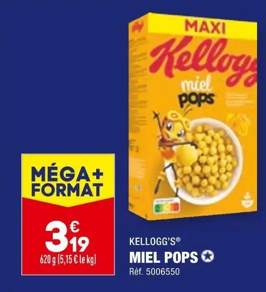 KELLOGG’S MIEL POPS