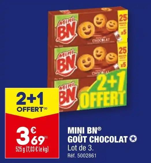 BN MINI BN GOÛT CHOCOLAT