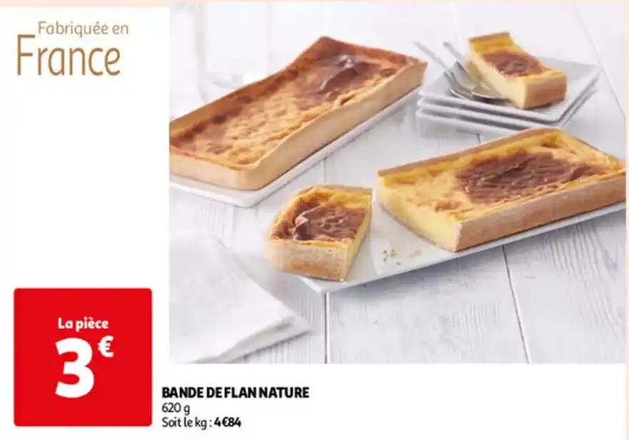 BANDE DE FLAN NATURE