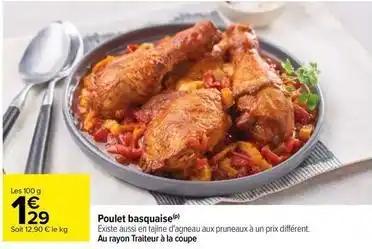 Poulet basquaise