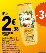 SHAMPOOING "LOVEA"