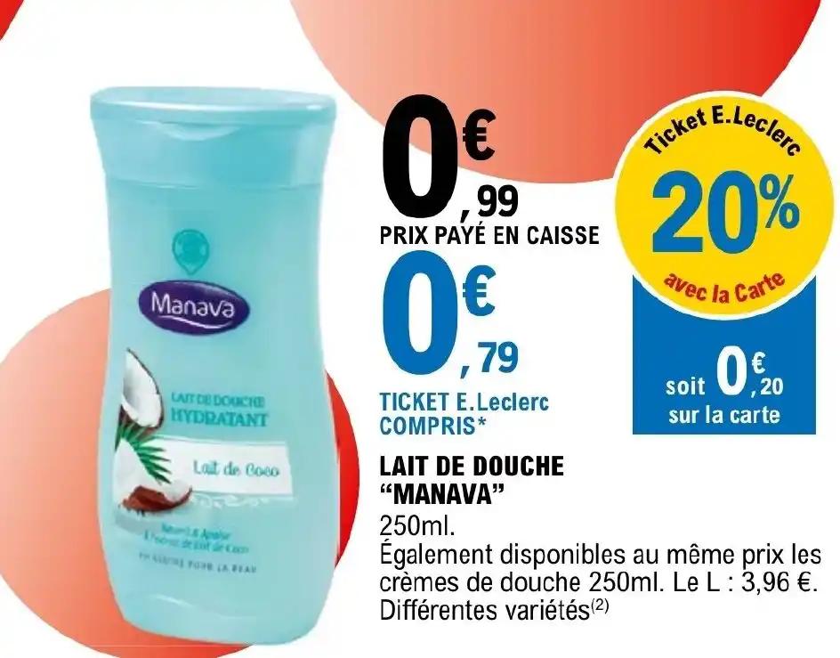 LAIT DE DOUCHE "MANAVA"