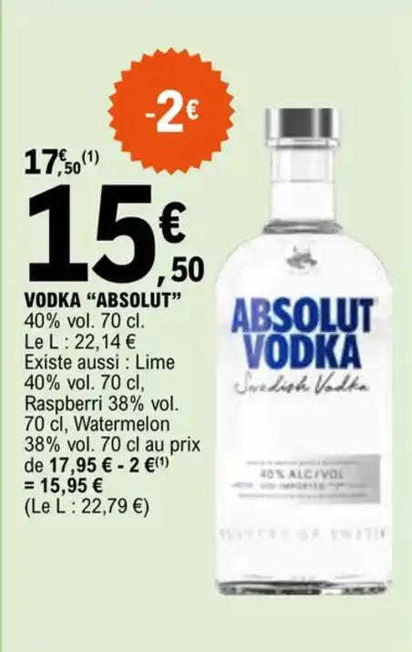 VODKA "ABSOLUT"