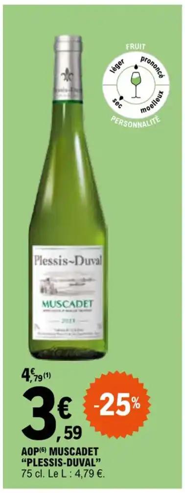 AOP(6) MUSCADET "PLESSIS-DUVAL"