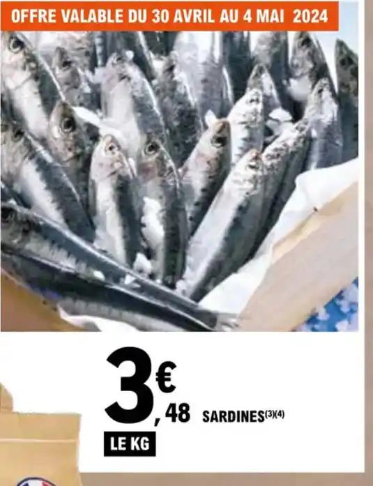 SARDINES (3X(4)