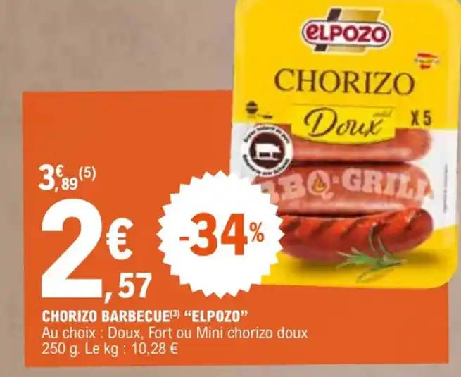 Promotion Exclusives de Chorizo barbecue : Découvrez l'Offre incontournable