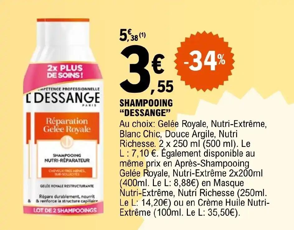 SHAMPOOING "DESSANGE"