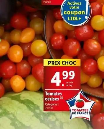 Tomates cerises