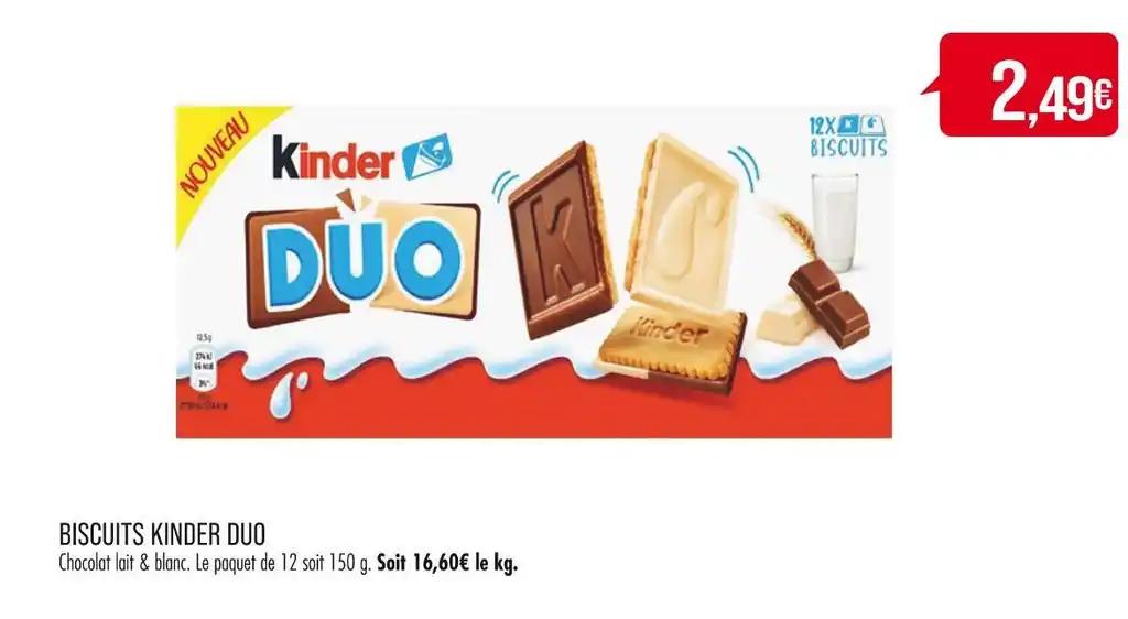 KINDER DUO BISCUITS