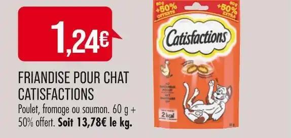 CATISFACTIONS FRIANDISE POUR CHAT