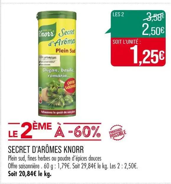 KNORR SECRET D’ARÔMES