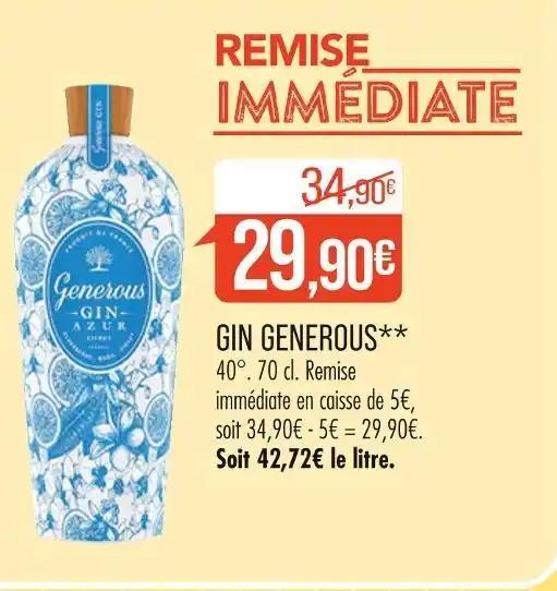 GENEROUS GIN