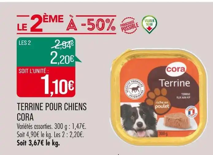 CORA TERRINE POUR CHIENS