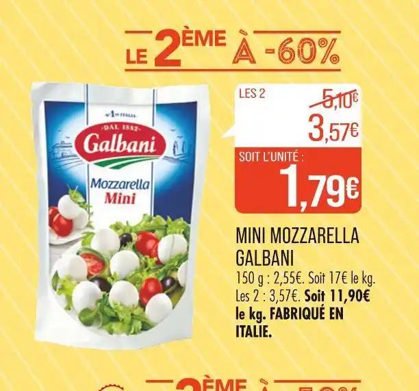 GALBANI MINI MOZZARELLA