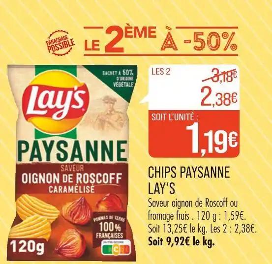 LAY’S CHIPS PAYSANNE