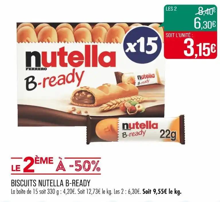 NUTELLA BISCUITS B-READY