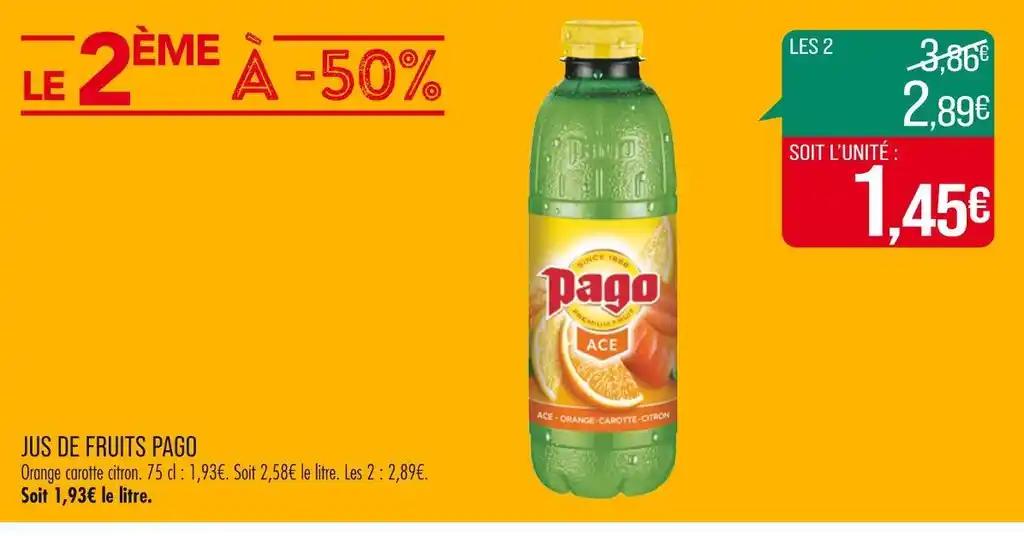 PAGO JUS DE FRUITS