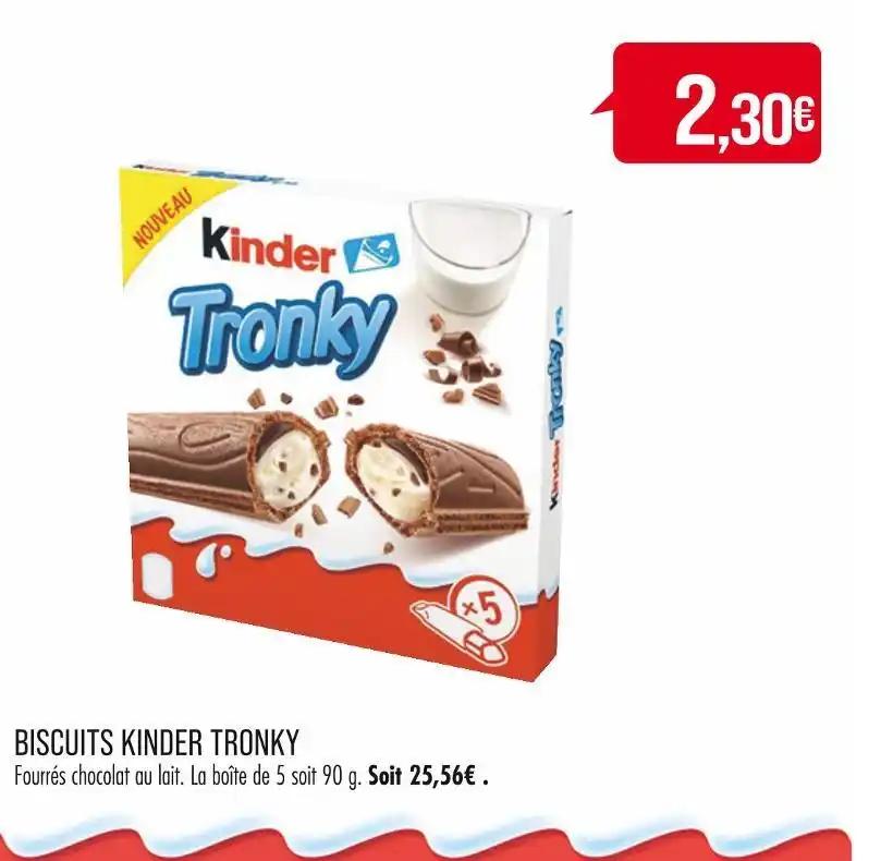 KINDER TRONKY BISCUITS