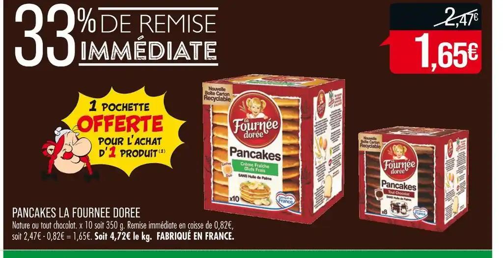 LA FOURNEE DOREE PANCAKES