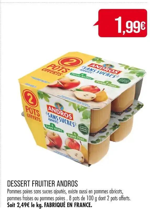 ANDROS DESSERT FRUITIER