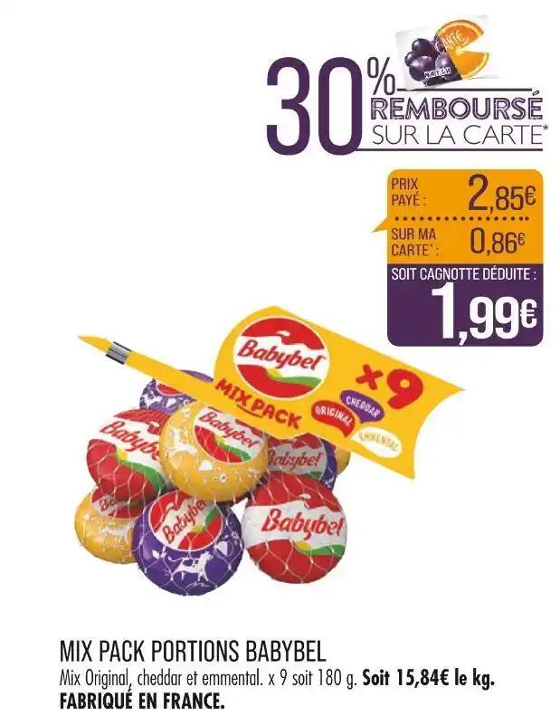 BABYBEL MIX PACK PORTIONS