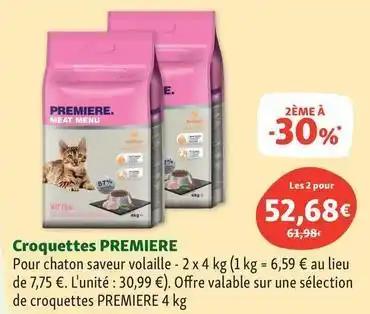 Premiere - croquettes