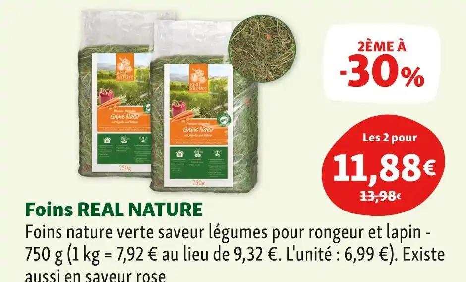 REAL NATURE Foins