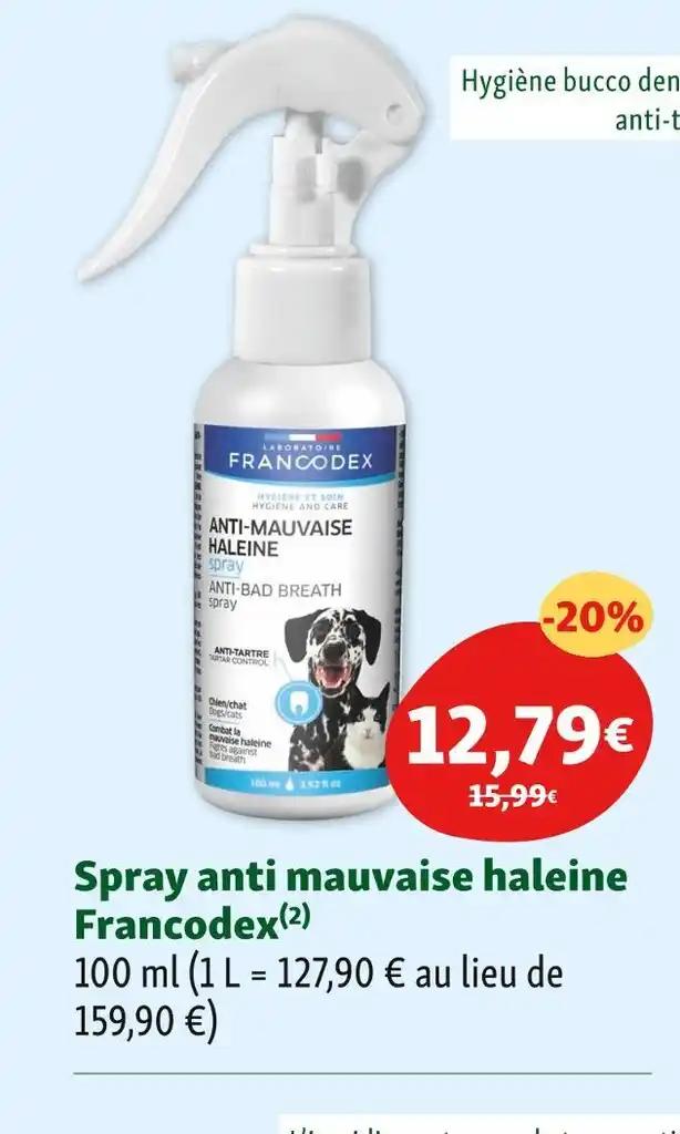 Francodex Spray anti mauvaise haleine(2)