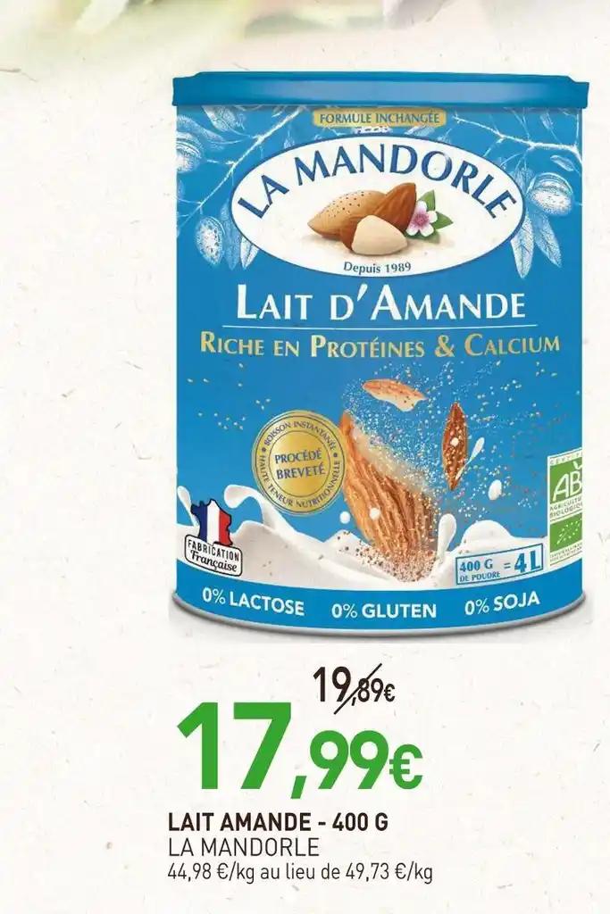 LA MANDORLE LAIT AMANDE