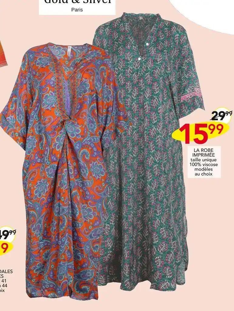 LA ROBE IMPRIMÉE