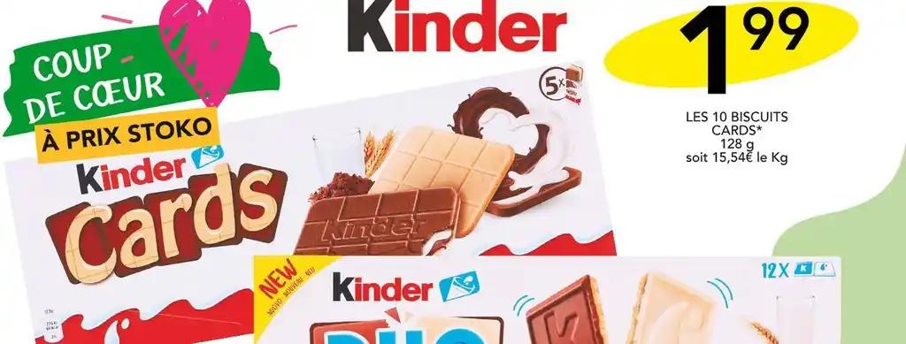 LES 10 BISCUITS CARDS