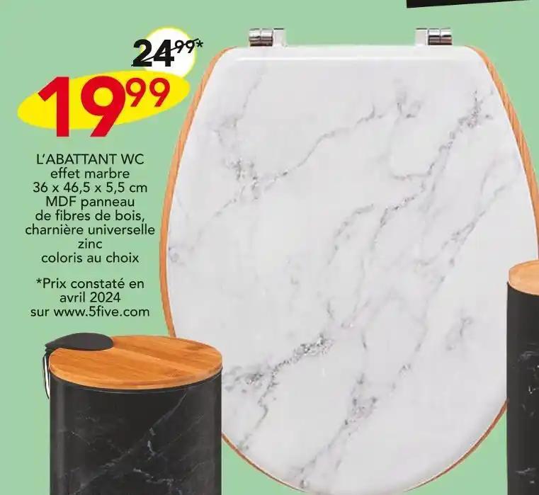 L’ABATTANT WC