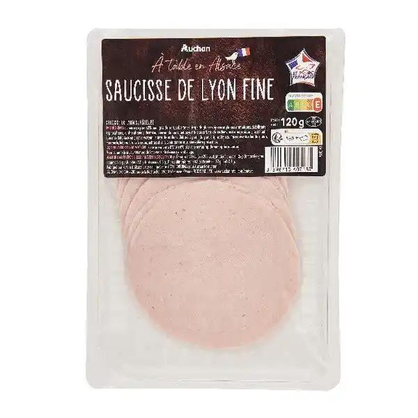 Roulade Saucisse De Lyon Fine Auchan À Table En France